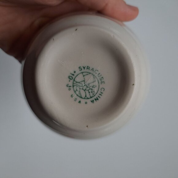 Syracuse China Brown Speckled Pudding Cup Vintage Collectible Tableware - Picture 5 of 7